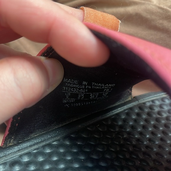 Women's Nike Pink Slides - Picture 6 of 6